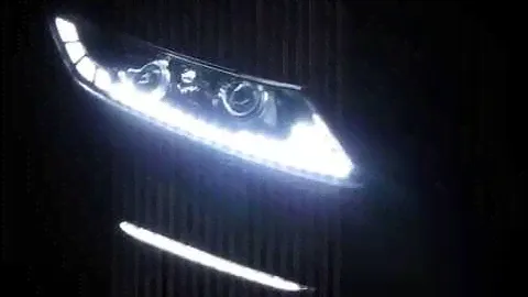 KIa K5/Optima exLEDusa custom KDM dual projector headlights 11/2013