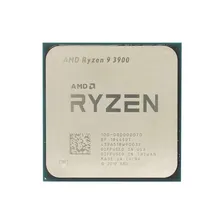 Процессор AMD Ryzen 9-3900 3100МГц AM4, Oem, 100-000000070