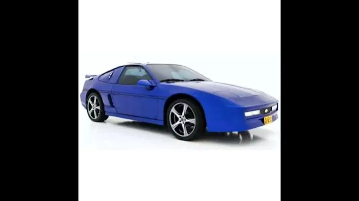 Pontiac Fiero (1987-1988) - Service Manual / Repair Manual - Owners Manual