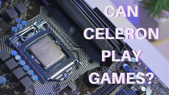 Может ли Celeron играть в игры в 2017 году? Целерон G3900