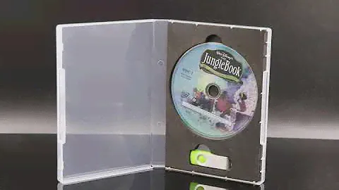 OEM Logo Packing Portable CD DVD Case Without DVD HUB Plastic Storage Case