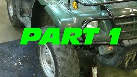 How To Replace The Front Wheel Bearings On Your ATV - PART 1