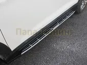 Пороги алюминиевые Mobis Style OEM Tuning для Hyundai Tucson 2015-2021