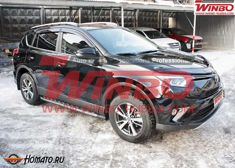 Пороги OEM-style на Toyota RAV4 2015+-4