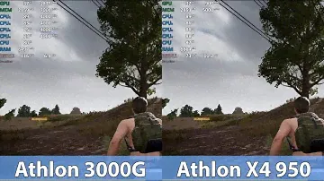 Athlon 3000G vs Athlon X4 950