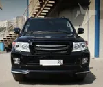 Комплект аэродинамический Toyota LC 200 2012-15 черный (OEM Style)