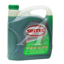 Антифриз зеленый -40C 5кг OEM for JAPANESE and KOREAN cars SINTEC