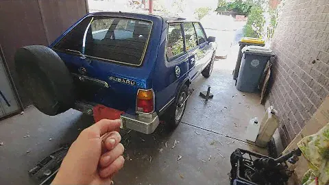 Rear wheel bearing replacement - Subaru Brumby/Leone