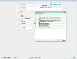 Mazda OEM Europe LHD EPC2 Parts Catalog 02/2018