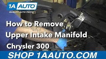 How to Replace Upper Intake Manifold 05-10 Chrysler 300