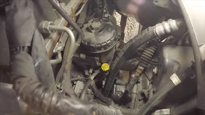 How To Replace The Fuel Filter on a Dodge Ram Cummins engine