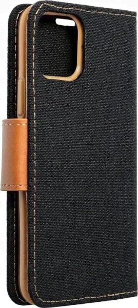 OEM Kabura CANVAS Book do XIAOMI Redmi 12C czarny-1