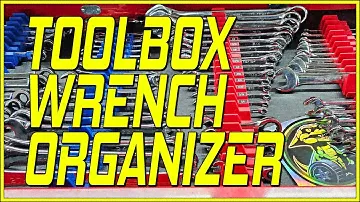 Better Toolbox Organization with Ernst Wrench Pro! Maximize Storage for Cheap!