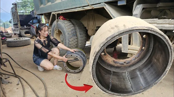 Replace cracked truck rims for Howo 50 ton trucks