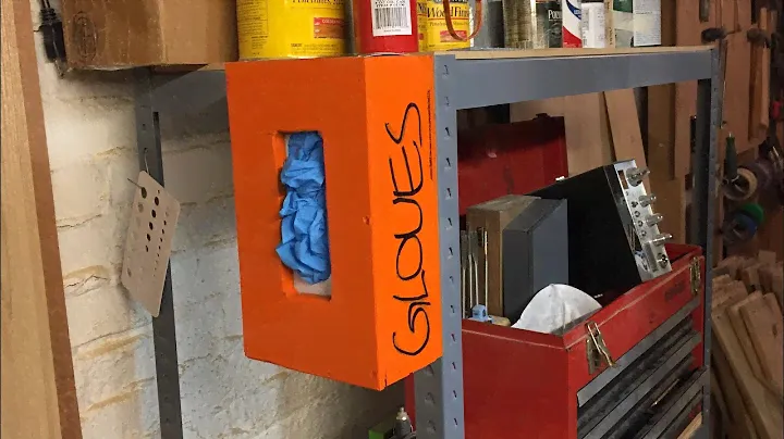 Quick DIY Glove Dispenser