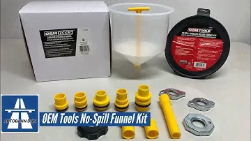 OEM Tools No-Spill Coolant Funnel Kit 87009