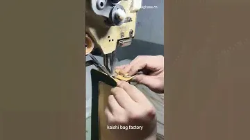 sew panels for square handbag. #sewing #bags #bagfactory #factory #business #OEM #kaishibagfactory