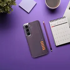 OEM Futerał MILANO do SAMSUNG S21 FE ciemny fiolet