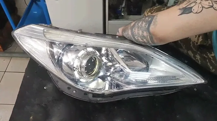 Проверка фары правой Hyundai Grandeur, T76156  (OEM 92102-3V010)