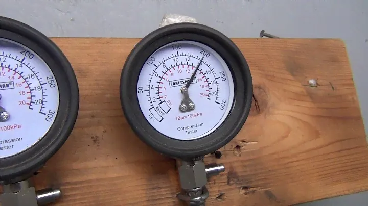 94 VT1100 Engine compression test #736