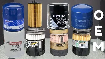 Стоит ли использовать OEM-масляные фильтры?