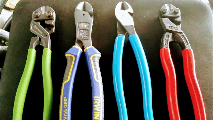 Who Makes the BEST 8" Diagonal Cutting Pliers?:  Irwin ( NWS ) vs. Channellock cutting test