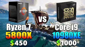 Ryzen 7 5800X vs Core i9 10980XE | PC Gameplay Benchmark Test