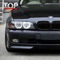 Юбка переднего бампера Zender OEM на BMW 5 E39