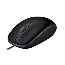 Logitech Мышь проводная Logitech B100 USB Black Optical OEM.