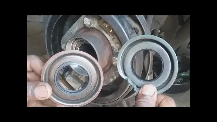 Chevy Silverado axle shaft seal replacement