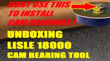 Unboxing Lisle 18000 Cam Bearing Tool for my Mopar 360