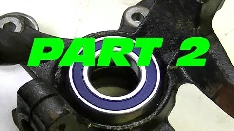 How To Replace The Front Wheel Bearings On Your ATV - PART 2