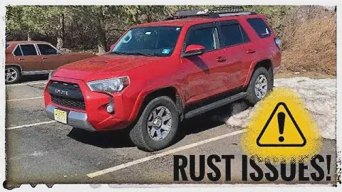 Предупреждение Toyota FJ Cruiser/4Runner/Tundra/Tacoma. Ржавчина на раме — мойка после снега