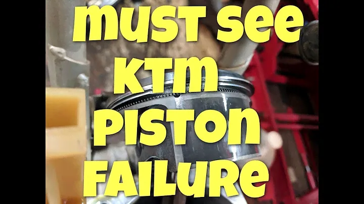 KTM OEM 36hr Piston Failure!!