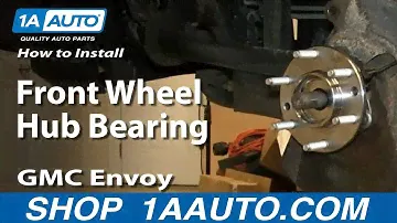 How to Replace Wheel Bearing & Hub Assembly 02-06 GMC Envoy XL