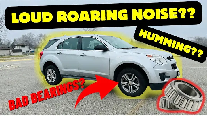 Chevy Equinox Wheel Bearing Replacement (Easy!!)