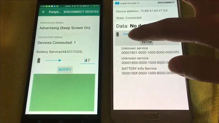 Android BLE Read/Write Demo