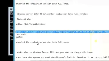 How to Activate Window Server 2012 R2 all editions free!