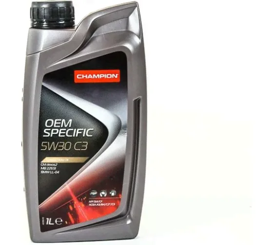 Масло мот. CHAMPION OEM SPECIFIC 5W30 C3, ACEA: C3-16 (1л) синт.-0