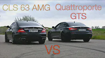 Обзор Maserati Quattroporte GTS  + заезды против CLS 63 AMG и Range Rover Supercharged (H-Auto)
