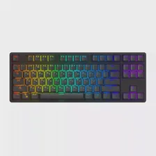 Игровая клавиатура AKKO 5087S Black Shine-Through RGB OEM profile keycap