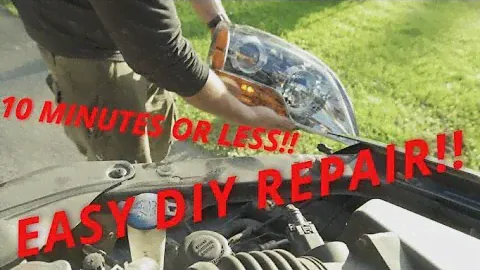 Kia Sorento Headlight Assembly Replacement (EASY)