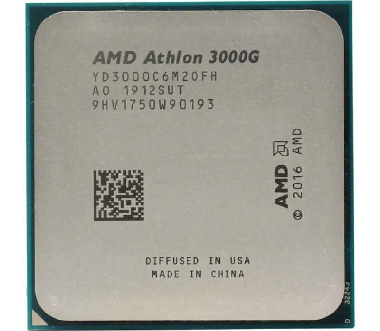 Процессор Socket AM4 AMD Athlon 3000G OEM (YD3000C6M2OFH)