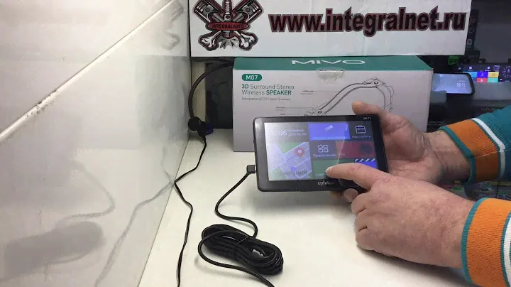 3в1 регистратор с радаром и GPS Eplutus GR71 на базе Android
