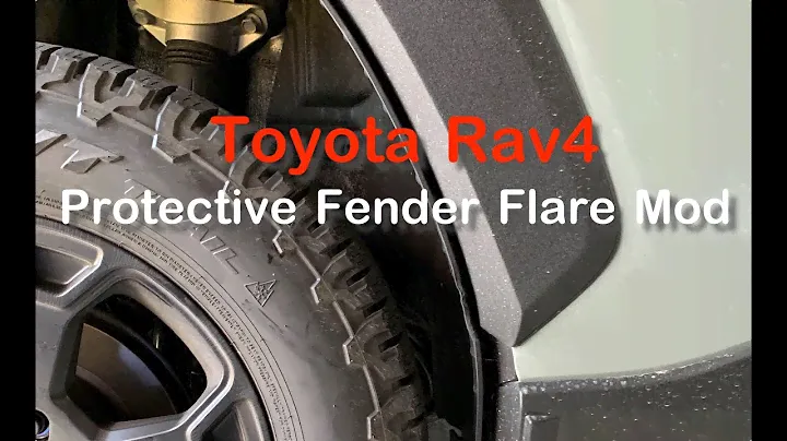 2022 5th Gen Rav4  - Rear Fender Protective Door Liner Mod!!!