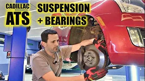 DIY! Replace Cadillac ATS Ball Joints, Wheel Bearings, Lower Suspension links, Knuckles +MORE
