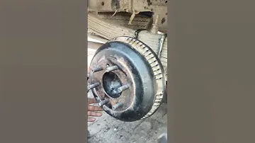 how to check rear wheel bearing Isuzu NHr shot video viral and
