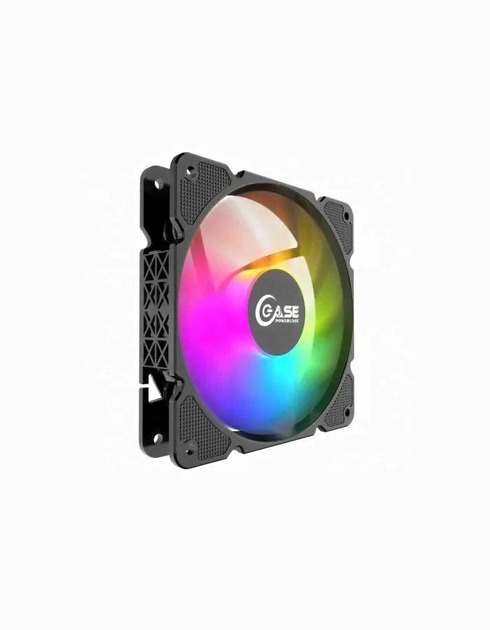 Powercase Вентилятор для корпуса Powercase (M3LED) 5 color LED 120x120x25мм OEM система охлаждения-2