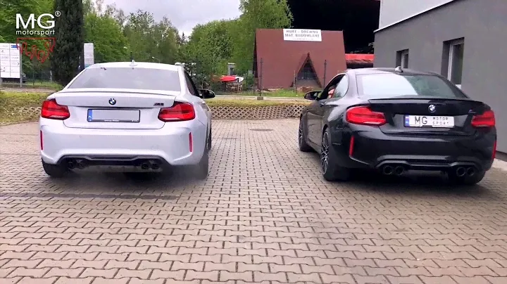 BMW M2 Competition (F87) w/MGmotorsport.pl exhaust (OEM vs MGmotorsport)