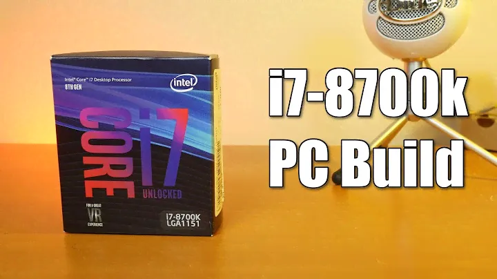 i7-8700k install | i7-8700k coffee lake with GTX 1070
